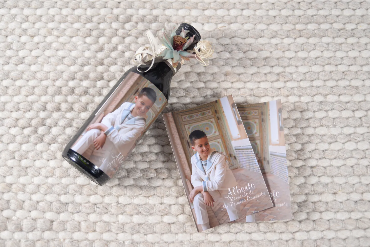 Etiqueta botella de vino