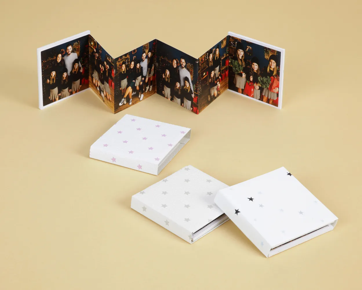 Mini acordeón 7x7 cm<br>(multiples de 2 unidades)