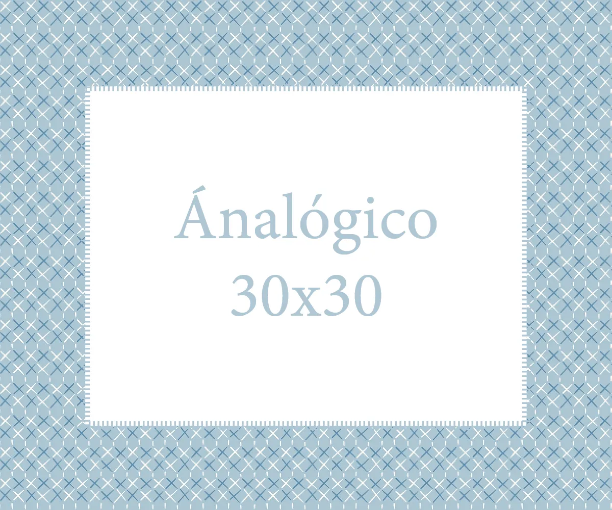 Analógico 30x30