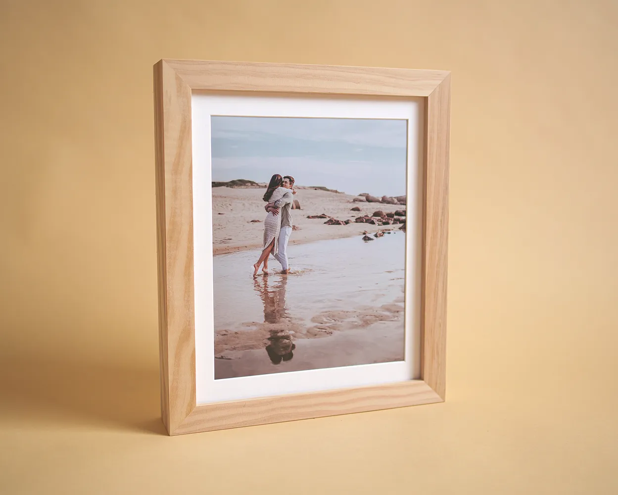 Caja madera marco<br>Passe Partout