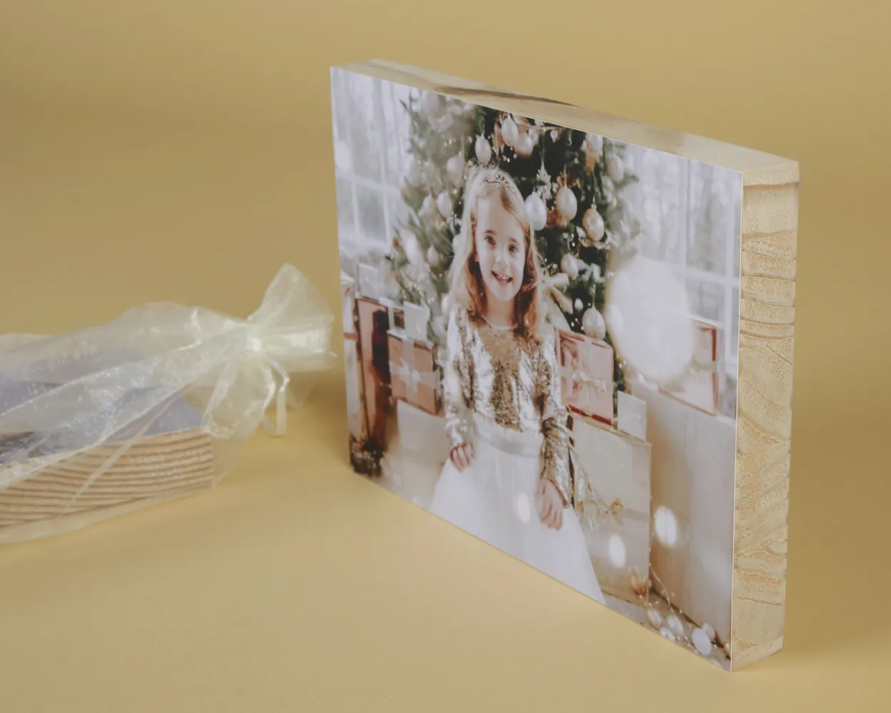 Christmas Taco de madera 22mm