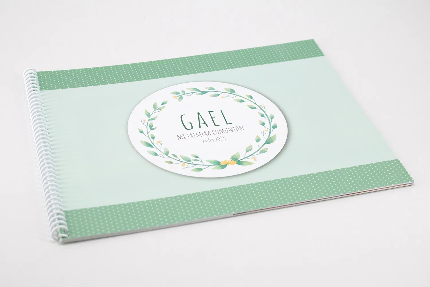 Libro de Firmas Verde