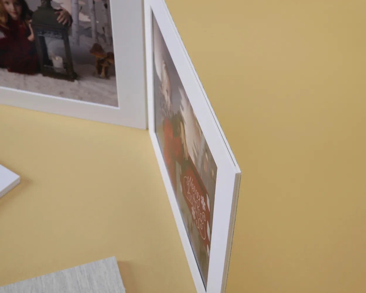 Christmas Acordeón Passe-partout Árbol