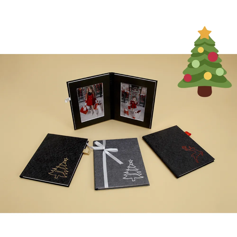 Christmas Folio Logo Stamping