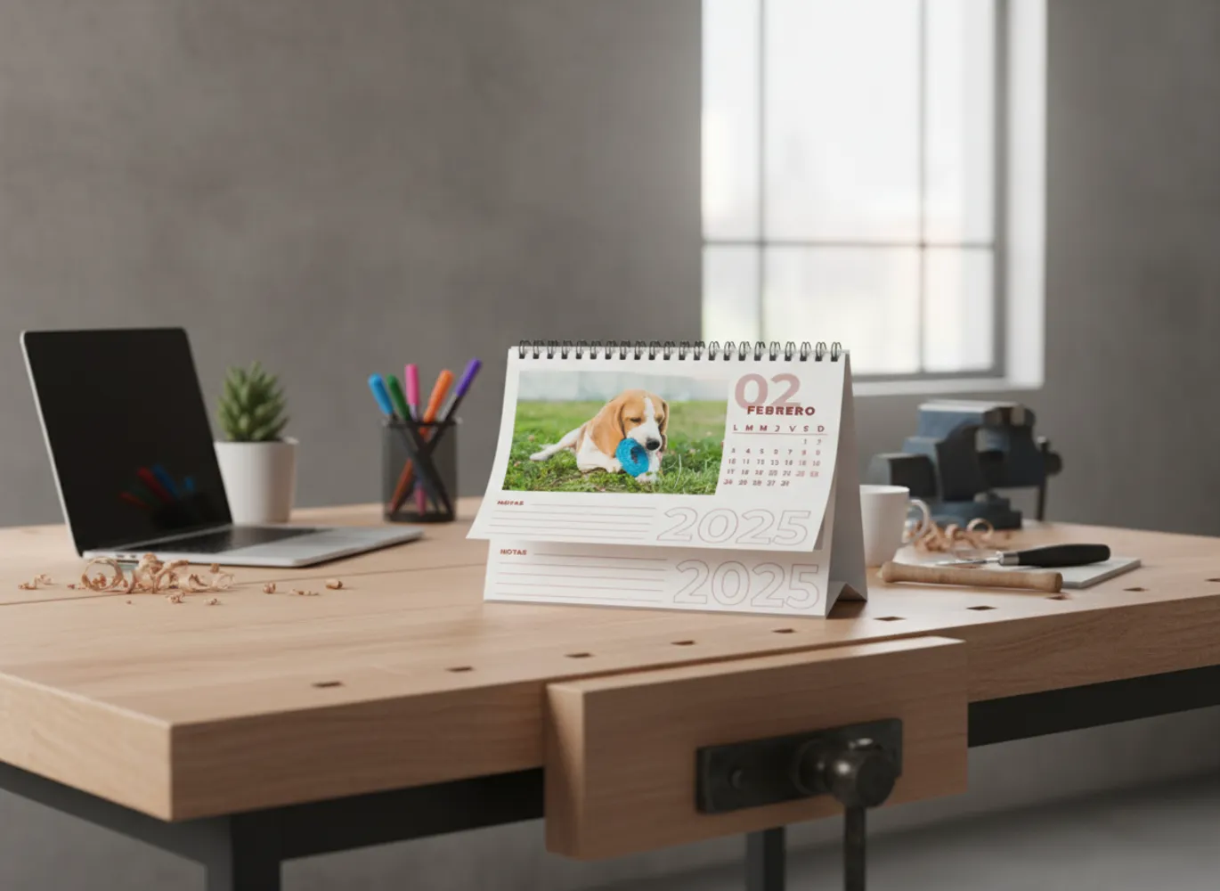 Calendario Sobremesa A5