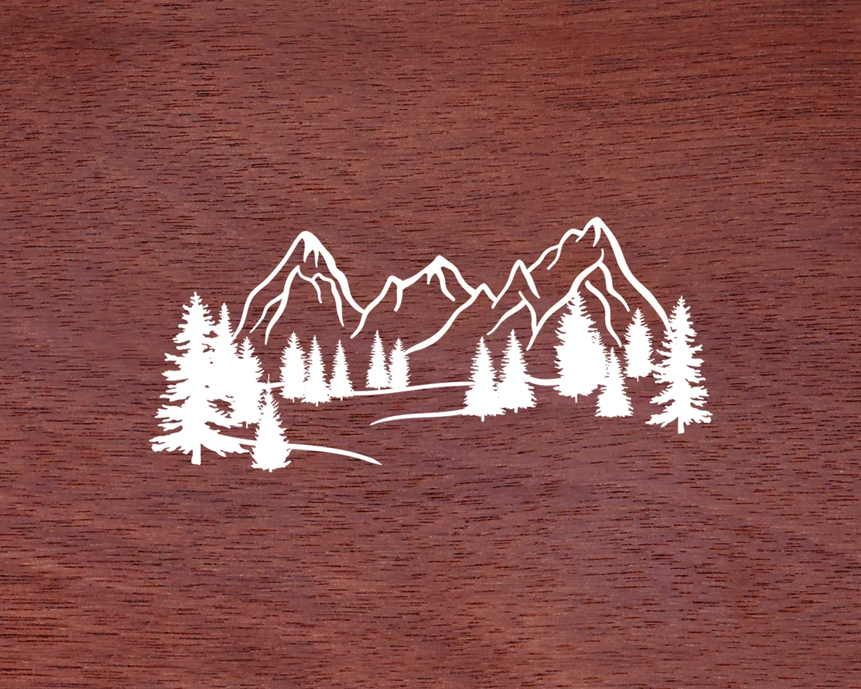 Santa  box de madera